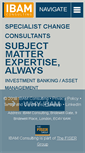 Mobile Screenshot of ibamconsulting.com